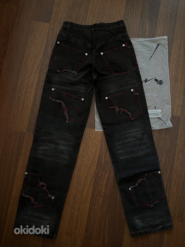 Racer worldwide black misty jeans (foto #3)