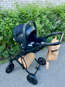 Коляска ANEX e type 2 в 1 + Cybex Cloud Q + Isofix - идеальн (3 фото из 7)