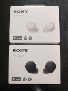 Uus kõrvaklapid Sony WF C-500