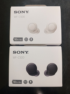 Uus kõrvaklapid Sony WF C-500 (1 foto / 3)