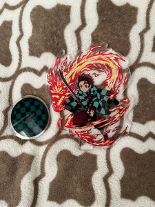 Akriilfiguur anime demon slayer figuur tanjiro (1 foto / 1)