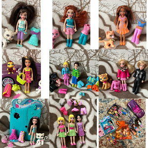 Polly Pocket nukkud nukk 10 tk (1 foto / 10)