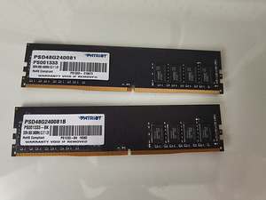 Patriot 8gb 2400mhz DDR4 ram x2 (1 foto / 2)