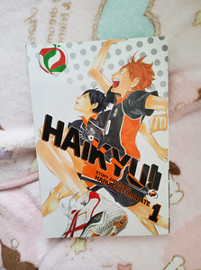Аниме манга Волейбол! / Anime manga Haikyu!! (1 фото из 1)