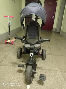 Laste jalgratas vanema käepidemega (1 foto / 2)