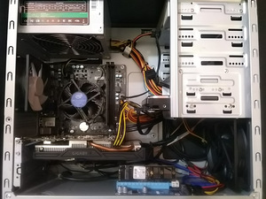 I5-4690/H81M/8GB RAM/SSD 128GB/HDD 500GB/Nvidia P106-100 6GB (7 foto / 10)