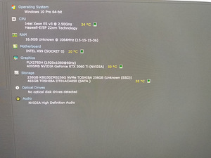 Xeon E5-2680/X99/16GB/SSD 256GB/HDD 500GB//RTX 3060TI 8GB (3 foto / 10)