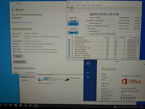 A8-7600/A68M/4GB/SSD 120GB/Radeon 7 internal/ITX (4 foto / 8)