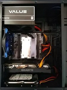 Xeon E5-2630v4/X99/16GB RAM/SSD 128GB/HDD 500GB/GTX 1660S 6G (9 foto / 10)
