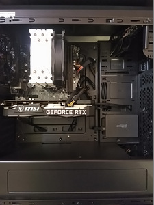 Ryzen 7 3700X/A320M/16GB RAM/SSD 128GB/HDD 1TB/RTX 3060 12GB (8 foto / 10)