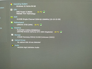 Ryzen 5 3600x/P565/16GB RAM/SSD 512GB/GTX 1660 6GB (2 foto / 10)