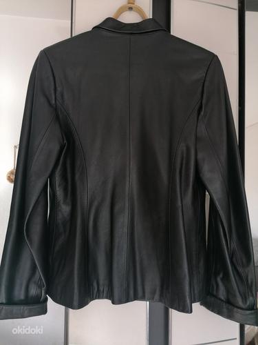 Кожаный пиджак, размер L (фото #2)