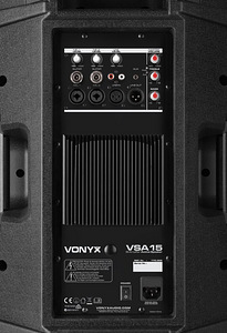 Vonyx VSA15 kahevõimelised aktiivkõlarid 15 "1000W + Statiiv (2 foto / 5)