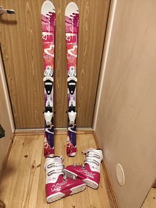 Mäesuusakomplekt 120 cm + saapad nr 37 (23,5) (6 foto / 6)