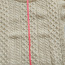 Белый шерстяной свитер с узорами. Арановский свитер. (фото #4)