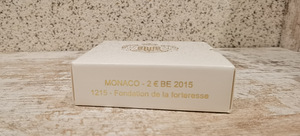 2 EURO 2015. Monaco. 800th Anniversary FORTERESSE CASTLE (3 foto / 7)