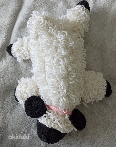 Вязанная крючком игрушка овечка (фото #2)