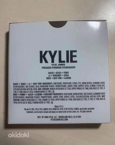 Kylie cosmetics lauvärvipalett (foto #2)