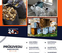 Prügi äravedu, vedu, demonteerimine, korterite, majade koris
