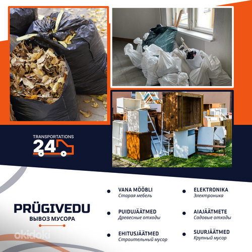 Prügi äravedu, vedu, demonteerimine, korterite, majade koris