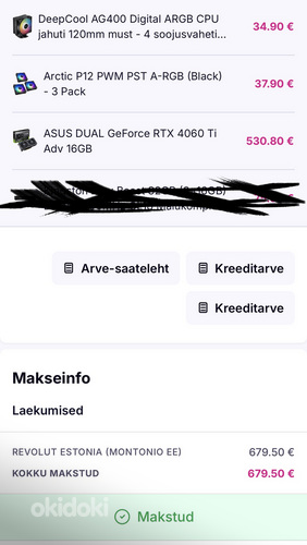 Arvuti / PC / Компьютер / RTX 4060TI 16GB / Ryzen 5 7600X