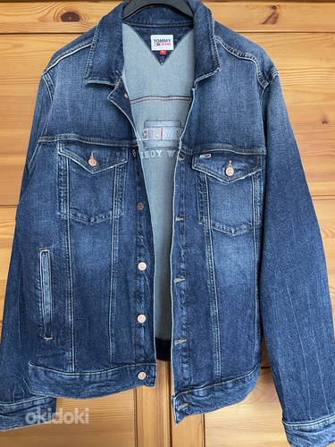 Мужская джинсовая куртка Tommy Hilfiger. (фото #1)