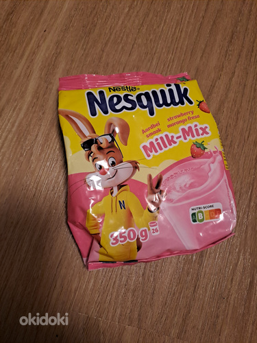 Nesquik milk-mix maasika pulber / клубничный порошок Nesqui