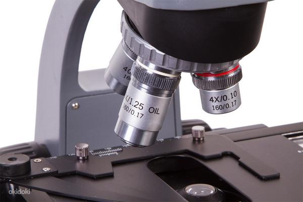 Биологический микроскоп levenhuk 700M 40x-2000x (фото #5)