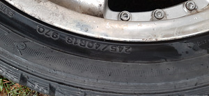 Veljed 18"114,3×5. 114,3×4. 139,7×6. 245/40 m+s toyota lexus (4 foto / 8)