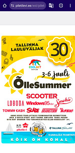 Õllesummeri 4 päeva pass. 2* 4 päeva passi (1 foto / 1)