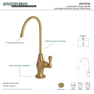 Uus joogivee kraan KINGSTON BRASS (2 foto / 2)