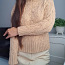 Новый, бежевый, мягкий свитер (S) (фото #2)