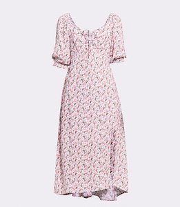 Uus armas lilleline Hollister kleit (S) viscose (2 foto / 6)