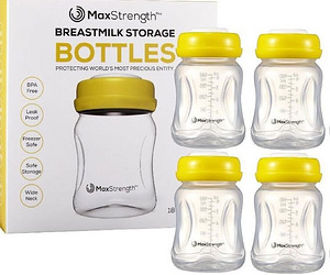 Новые бутылочки для грудного молока с герметичными крышками