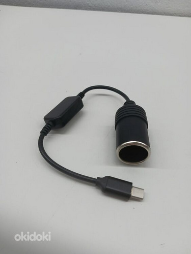 CERRXIAN 1 jala USB C isane kuni 12 V sigaretisüütaja (foto #2)