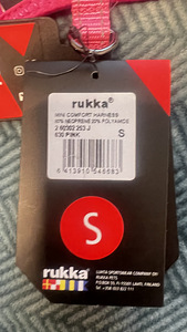 Шлейка для мини собачки Rukka (3 фото из 3)