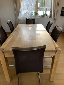Müüa söögitoa mööblikomplekt / komplekt söögitoa mööblit (7 foto / 8)