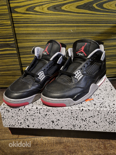 Jordan 4 Retro Bred 2024 eur 44,5
