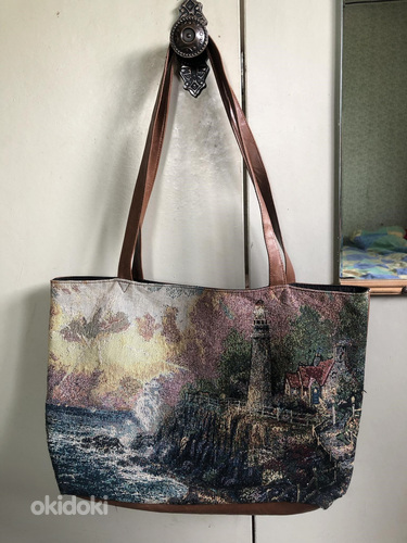 Thomas Kinkade maaliga käekott