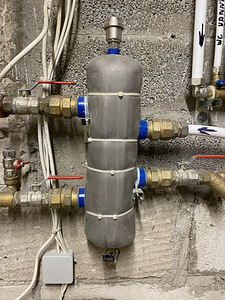 Gaasikatel Viessmann Vitodens 200-W + boiler Vitocell 100 (5 foto / 5)