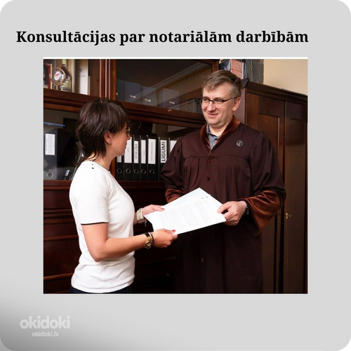 Konsultācijas par notariālām darbībām (foto #1)