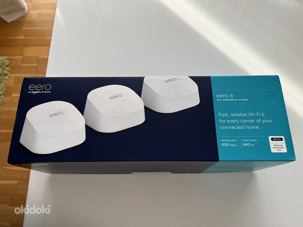 Amazon Eero 6 (3-Pack) WiFi Mesh система (фото #1)