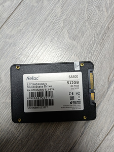 SSD 512GB NETAC SA500 (1 foto / 3)
