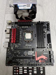 Lga 1150 (Z87M + i5 4690k + кулер)+wifi (1 фото из 3)