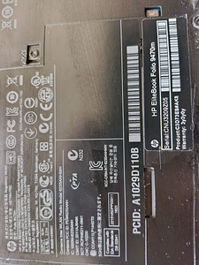 HP (14" / 120gb SSD / 4GB RAM) Folio 9470m (4 foto / 5)