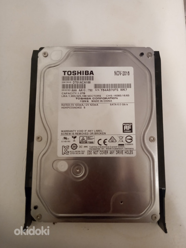 Жёсткий диск tsohiba hdd 1 tb (фото #1)