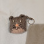 Вязаный кот, брелок для ключей (фото #2)