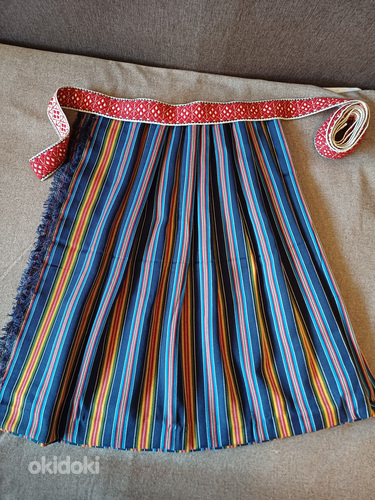 Эстонская народная юбка длиной 35-65см. (фото #2)