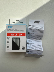 Newell aku Canon LP-E17 aku (950mAh) (6 foto / 6)