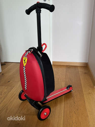 Ferrari самокат с чемоданом